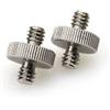 Tenlacum PTCM 1/4 1/4 Maschio a 1/4 adattatore maschio vite filettata,2pezz