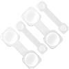 Amosfun 4pezzi Trasparente Per Telescopio in Acrilico Accessori Ottici Per Strumento Ingrandimento Versatile Per Osservazione e Progetti Te