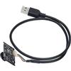 Juroupi Modulo Fotocamera Scheda WebCAM USB 0,3 MP 50 ° Visualizza il Protocollo UVC OTG per Macchine Pubblicitarie