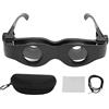 lvifloae Occhiali binoculari da pesca Ingrandimento 3x Messa a fuoco regolabile Obiettivo HD Nasello ergonomico Occhiali binoculari per birdwatching