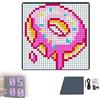 Generic Pixel Art Display Digital Photo Frame,32 x 32 LED programmabile fai da te, accessori per il gioco, sveglia digitale, luce al neon, decorazione unica per l'illuminazione della stanza glam!