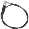 UPKOCH Cavo Adattatore Audio Femmina 3,5 Mm a Xlr Femmina Trs per Videocamere Nero Resistente Uso Professionale