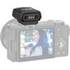 Andoer Luce flash fotocamera compatta 35 g GN8 3 livelli di luminosità automatica/manuale con batteria da 250 mAh tipo C per (nero)