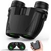Generic Telescopio monoculare portatile, binocolo con prisma a tetto 12x25 per adulti, lente prisma BAK4 super luminosa da 12 mm, messa a fuoco facile ad alta potenza, con visione chiara e debole