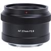 Elprico Obiettivo Messa a Fuoco Automatica APS-C da 27 Mm F2.8, Ampia Apertura F2.8‑F16, Supporto Riconoscimento Occhi Viso Compatibile con Fotocamere con Attacco E FS5 FS7 FS7M2 FS5M2K