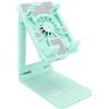 Dilwe Supporto per Telefono Cellulare Regolabile con Ventola di Raffreddamento per Giochi e Streaming Adatto per Telefoni da 62-80 Mm (GREEN)