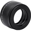 Mrisata Teleobiettivo Universale con Ingrandimento 58MM 2X Obiettivo per Fotocamera Ad Alta Definizione con Vetro Ottico Premium per Fotocamere DSLR