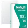 BM Ricambi BandUP forati rinforzati - A4 - 1 rigo c-margine - 100gr - BM - conf. 40 pezzi (unità vendita 1 pz.)