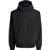 JACK & JONES Jjecharge Light Jacket Hood Noos, Nero, L