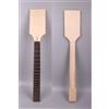 Yinfente Manico per chitarra elettrica, 22 tasti, ricambio per chitarra elettrica LP ST, manici per chitarra elettrica, testa a pagaia fai da te in legno di acero e palissandro, scala 64,8 cm (64-1/2