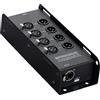 Pronomic NetCore SB-3FM Multicore-Stagebox F/M Parallel - Stagebox con 4 prese XLR (female), 4 prese XLR (male) e 2 prese RJ45 - per la trasmissione di segnali analogici o digitali