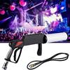 REHOOF Macchina Del Fumo A Cannone A CO2, Pistola A Cannone A CO2 A LED Portatile Macchina A Getto Club Bar Effetti DJ Fogger Pistola Fumogena Con Tubo Del Gas Da 3 M