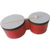 harayaa Set di Tamburi Bongo, Strumento Musicale, Strumento Didattico Pratico, Strumento a Percussione, Bongo, Regalo per Bambini, 5 pollici e 6 pollici