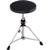 Gibraltar Sgabello per batteria Gibraltar Serie 9000 Air Tech Skinny, 9708AST (diametro: 39 cm, sedile in tessuto Dry-Mesh, Super Lock, asta di regolazione dell'altezza, piedini in gomma 'Super Foot')