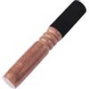 Pwshymi Martello per Campane Tibetane in Legno di Pesca Fatto a Mano, Avvolto in Pelle Premium, Lavorazione Eccellente, per Campane Tibetane, Gong
