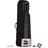 gear4music Lap Steel Guitar Kit di Gear4music con Tonebar Slide & Finger plettros | Toni country sorprendenti dal corpo in tiglio e pickup ceramico, ponticello hardtail stabile