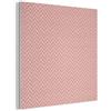 MuchoWow© Decorazioni Casa 40x40 cm Pannelli Acustici Fonoassorbenti Parete Pannello Fonoassorbente Decorativo Insonorizzanti Per Pareti Isolante Acustico Plaid - Motivo - Spina di pesce - Rosa