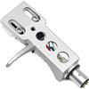 MATERIG Stylus per cartuccia giradischi con testina in argento compatibile con Pioneer PLX-1000 PL-518 PL-530 PL-A35 PLX-500 PL-560 PL-200 PL-516 PL-255, sostituisce lo stilo AT-3600L