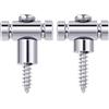 Banworks Guitar Roller String Tree Roller String Guides Retainer per Tele Telecaster Strat Stratocaster ST Chitarra Elettrica Confezione da 2 JT/YXK-04 Cromato