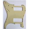 VAttea Battipenna per chitarra Fender Stratocaster P90 2 Pickup Stratocaster (3 strati giallo vintage)
