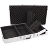 ROADINGER Omnitronic Professional DJ Flight Case in Alluminio. Per due DJ CD player e una console da 10 mix DJ. Dimensioni 840x470x155 mm.