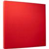 keyhelm s.r.l. Pannello Fonoassorbente Liscio 5cm Verniciato Rosso traffico - 50x50cm - Pacco da 4(1m²)
