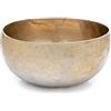 XDrum Ciotola Tibetana Omshanti 17 cm, Fatta a mano in India, Colore: oro | Materiale: lega di ottone, Diametro: ca. 17 cm, Peso: ca. 900 g, Battuta a mano, Lega di 7 metalli diversi, Danza creativa