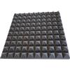 Lenacustica Pannelli fonoassorbenti Piramidale Grigio Misura 50x50x5cm. (Pacco da 20)