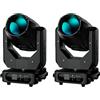 Osusuent 2 Pezzi 280W Teste Mobili 10R Fascio Palco luci 14 Colori 17 Gobos 16CH Proiettore 8 + 48 Prisma Testa Mobile per Discoteca Club Bar Feste Luci