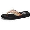 Yellow Box Feliks, Infradito Donna, Oro Rosa, 38.5 EU