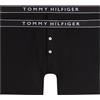 Tommy Hilfiger 2p Button Fly Boxer Um0um03879 Slip, Grey (Blu Jean/Army Grn), M Uomo