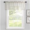 Lush Decor Mantovana per tenda da finestra in tessuto testurizzato, 132 x 45,7 cm, beige