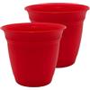 The HC Companies Fioriere, rosso, 40,6 cm (confezione da 2)