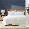 Nautica - Queen Blanket, Soft Plush Fleece Bedding, Ideal for Bed or Couch, Oeko-Tex Certified (Solid White)