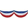 Beistle 52133-rwb Patriotic Bunting di plastica, 3 'x 15', Rosso/Bianco/Blu
