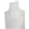 Rayher Ray-333829000 Grembiule, 70Cmx95Cm, Bianco