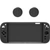 Generico Custodia in silicone per console di gioco per Switch 2 Custodia protettiva in pelle Custodia protettiva antiurto per Switch2 (black)