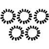 ISTOVO Maniche un Dito nel Fibra di Carbonio un 18 Pin per Giochi Mobili Stampa Schermo Maniche (80 Pezzi)