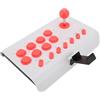 Tangxi Controller di Gioco di Combattimento, Game Pad di Combattimento Batteria a Lunga Durata Wireless con e Macro per IOS (WHITE)