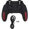 Kuuleyn Pubg Mobile Controller Phone,Phone Triggers for Gaming,Game Controller 2 Speeds Dual Fan L1 and R1 Triggers Gaming Console Grip for 4.7 to 6in Screen