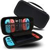 JDSZM Custodia protettiva rigida per il trasporto di carte da gioco, adatta per Nintendo Switch 2 e accessori 2025 (nero)