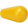 SIXRUN Joystick Balltop, Testa Joystick in ABS di Forma Ovale, Design Strutturato Antiscivolo per Fight Stick e Controller di Gioco Compatibile con Filettatura M6 (YELLOW)