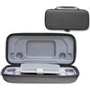 THLMT Custodia Borsa Compatibile per Steam Deck Oled, EVA duro viaggio trasportare borsa di stoccaggio Scatola del guscio del controller della console di gioco (solo custodia) (Grigio)