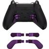 marspell 4 pezzi di ricambio in metallo per controller Xbox One Elite Series 2/Elite Series 1/Elite 2 Core Controller (viola)