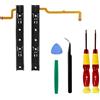 Veanic Sostituzione destra e sinistra guida di scorrimento con Flex Cable Fix Parte per Nintendo NS Switch Console witch Strumenti di Riparazione