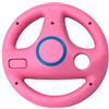 bobeini Volante 3 Colori in ABS per Console Wii Kart Racing Games Telecomando Rosa