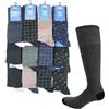 Enrico Coveri 12 Paia calze LUNGHE Uomo fresco cotone mercerizzato summer line 316-1ass