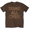 Frank Zappa Unisex - Adulto ZAPTS17MBR02 T-Shirt, Brown, Medio