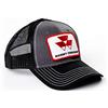 J&D Productions, Inc. Massey Ferguson - Cappello da trattore, grigio con retro in rete nera