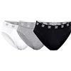 CR7 Cristiano Ronaldo - Slip Basic da uomo, confezione da 3, taglia: M, colore: Bianco/Grigio/Nero (633)